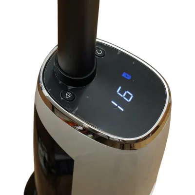 Aspirator vertical fara fir cu mop 200W, putere aspirare 18000Pa, baterie 5000mAh, rezervor apa 2x600ml, functie voce, ecran digital Breckner Germany - imagine 15