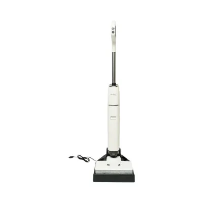Aspirator vertical fara fir cu mop 200W, putere aspirare 18000Pa, baterie 5000mAh, rezervor apa 2x600ml, functie voce, ecran digital Breckner Germany - imagine 4