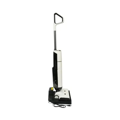 Aspirator vertical fara fir cu mop 200W, putere aspirare 18000Pa, baterie 5000mAh, rezervor apa 2x600ml, functie voce, ecran digital Breckner Germany - imagine 7