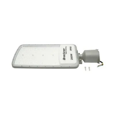 Lampa iluminat stradal LED 200W, 100-265V, 6500K, 22000lm cu prindere pe stalp 590x200x25mm IP66 Breckner Germany - imagine 4
