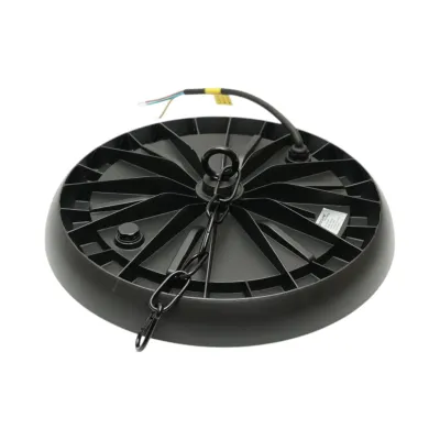 Lampa industriala LED UFO High-Bay 100W, 100-265V, 6500K, 12000lm pentru hale, depozite 290x32mm IP65 Breckner Germany - imagine 7