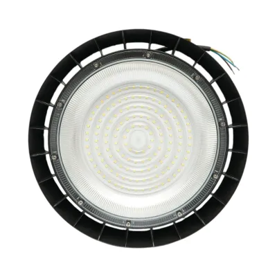 Lampa industriala LED UFO High-Bay 100W, 100-265V, 6500K, 12000lm pentru hale, depozite 290x32mm IP65 Breckner Germany - imagine 4
