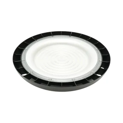Lampa industriala LED UFO High-Bay 150W, 100-265V, 6500K, 18000lm pentru hale, depozite 325x34mm IP65 Breckner Germany - imagine 7