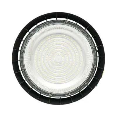 Lampa industriala LED UFO High-Bay 150W, 100-265V, 6500K, 18000lm pentru hale, depozite 325x34mm IP65 Breckner Germany - imagine 4