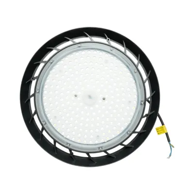 Lampa industriala LED UFO High-Bay 150W, 100-265V, 6500K, 24000lm pentru hale, depozite 330x45mm IP65 Breckner Germany - imagine 4