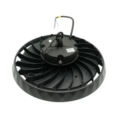 Lampa industriala LED UFO High-Bay 150W, 100-265V, 6500K, 24000lm pentru hale, depozite 330x45mm IP65 Breckner Germany - imagine 8