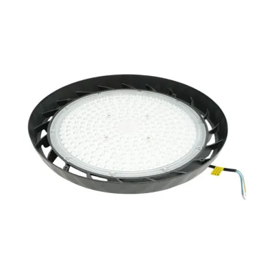 Lampa industriala LED UFO High-Bay 200W, 100-265V, 6500K, 40000lm pentru hale, depozite 375x50mm IP65 Breckner Germany - imagine 7