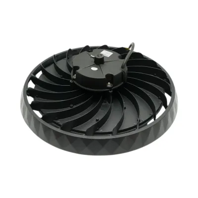 Lampa industriala LED UFO High-Bay 200W, 100-265V, 6500K, 40000lm pentru hale, depozite 375x50mm IP65 Breckner Germany - imagine 8
