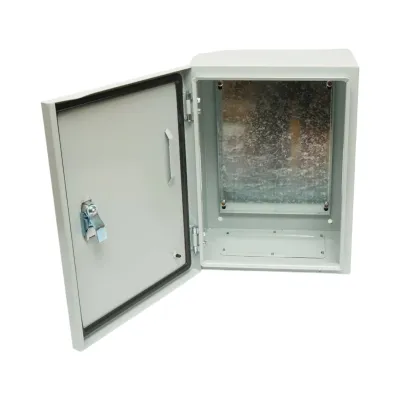 Tablou electric metalic cu contrapanou 400x300x200mm IP65 Longroad - imagine 2