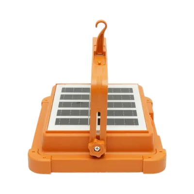 Proiector LED portabil 500W cu panou solar 3W, baterie 12000mAh, 6 moduri de iluminare, magnet, carlig, USB Power Bank Breckner Germany - imagine 4