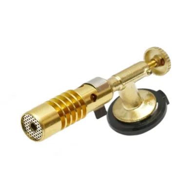 Cap arzator butelie gaz tip spray, aprindere manuala, flacara reglabila 1300°C FlameGun - imagine 2