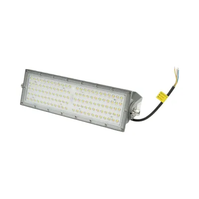 Proiector LED modular 100W, 100-265V, 6500K, 13000lm tip Flood 300x100x75mm IP66 Breckner Germany