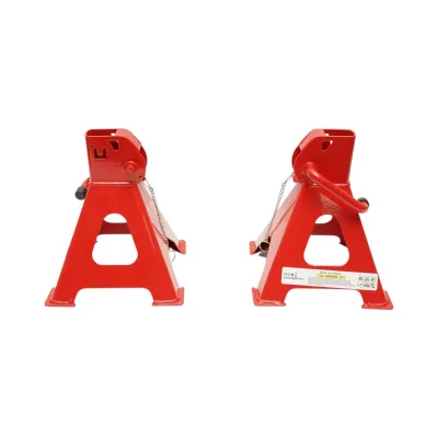 Set 2 cricuri suport capra auto 3T, reglabile 290-430mm, capace cauciuc, sigurante blocare Breckner Germany - imagine 4