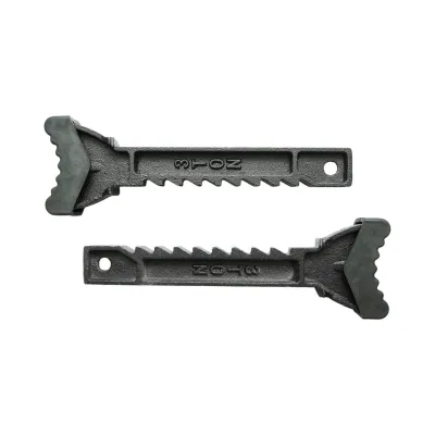 Set 2 cricuri suport capra auto 3T, reglabile 290-430mm, capace cauciuc, sigurante blocare Breckner Germany - imagine 10