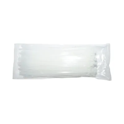 Faseta colier plastic alb 3.5x200mm 100 buc/set Longroad - imagine 5