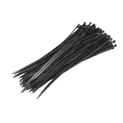 Faseta colier plastic negru 3.5x250mm 100 buc/set Breckner Germany