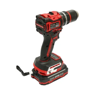 Masina de gaurit si insurubat cu percutie 500W, 2 acumulatori 21V, 1.5Ah Li-ion, LED, Brushless, 50Nm, mandrina 13mm, 0-500/1600rpm Breckner Germany - imagine 9