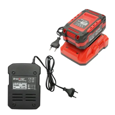 Masina de gaurit si insurubat cu percutie 1000W, 2 acumulatori 21V, 4Ah Li-ion, LED, Brushless, 180Nm, mandrina 13mm, 0-500/2000rpm, maner antivibratie Breckner Germany - imagine 15