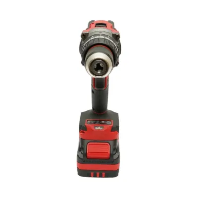 Masina de gaurit si insurubat cu percutie 1000W, 2 acumulatori 21V, 4Ah Li-ion, LED, Brushless, 180Nm, mandrina 13mm, 0-500/2000rpm, maner antivibratie Breckner Germany - imagine 8