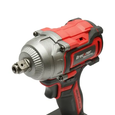 Masina de insurubat cu impact 1/2 inch 500W, 2 acumulatori 21V, 4Ah Li-ion, LED, Brushless, 450Nm, 0-1800/2400rpm Breckner Germany - imagine 12
