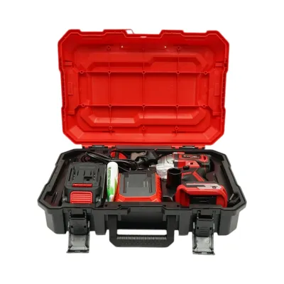 Masina de insurubat cu impact 1/2 inch 500W, 2 acumulatori 21V, 4Ah Li-ion, LED, Brushless, 450Nm, 0-1800/2400rpm Breckner Germany - imagine 2
