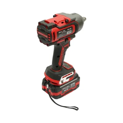 Masina de insurubat cu impact 1/2 inch 900W, 2 acumulatori 21V, 4Ah Li-ion, LED, Brushless, 1100Nm, 0-1400/1900/2400rpm Breckner Germany - imagine 9