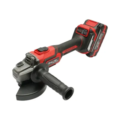 Polizor unghiular 1000W cu 2 acumulatori 21V, 4Ah Li-ion, disc 125mm, brushless, frana electrica, 3 trepte turatie 5000/7000/9500rpm Breckner Germany - imagine 5