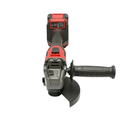 Polizor unghiular 1000W cu 2 acumulatori 21V, 4Ah Li-ion, disc 125mm, brushless, frana electrica, 3 trepte turatie 5000/7000/9500rpm Breckner Germany - imagine 7