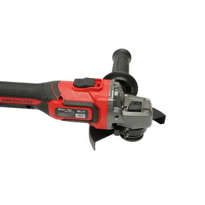 Polizor unghiular 1000W cu 2 acumulatori 21V, 4Ah Li-ion, disc 125mm, brushless, frana electrica, 3 trepte turatie 5000/7000/9500rpm Breckner Germany - imagine 13