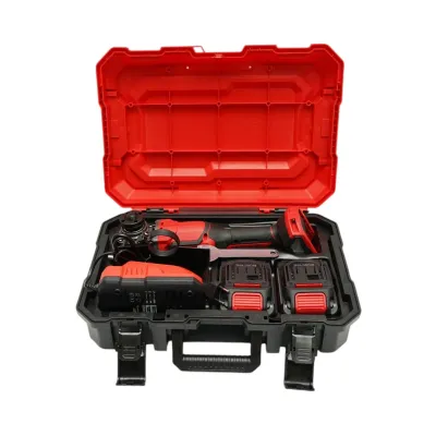 Polizor unghiular 1000W cu 2 acumulatori 21V, 4Ah Li-ion, disc 125mm, brushless, frana electrica, 3 trepte turatie 5000/7000/9500rpm Breckner Germany - imagine 2