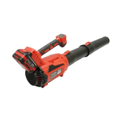 Suflanta aer de gradina cu 2 acumulatori 21V, 4Ah Li-ion, Brushless, debit aer 4.5 m3/min, 5 trepte turatie 0-23000, Turbo Breckner Germany - imagine 5