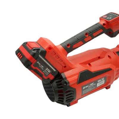 Suflanta aer de gradina cu 2 acumulatori 21V, 4Ah Li-ion, Brushless, debit aer 4.5 m3/min, 5 trepte turatie 0-23000, Turbo Breckner Germany - imagine 9