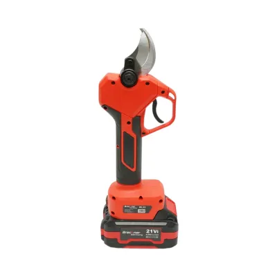 Foarfeca electrica de gradina 500W cu 2 acumulatori 21V, 4Ah Li-Ion, Brushless, afisaj digital, diametru maxim taiere 40mm Breckner Germany - imagine 9