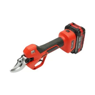 Foarfeca electrica de gradina 500W cu 2 acumulatori 21V, 4Ah Li-Ion, Brushless, afisaj digital, diametru maxim taiere 40mm Breckner Germany - imagine 10