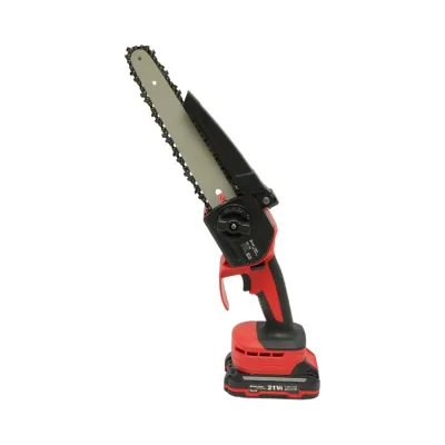 Mini fierastrau electric 500W cu 2 acumulatori 21V, 1.5Ah Li-ion, lama 8 inch (200mm), capacitate taiere 190mm, turatie 4600rpm Breckner Germany - imagine 4