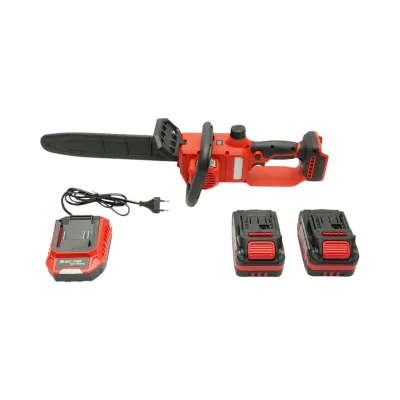 Mini fierastrau electric 800W cu 2 acumulatori 21V, 4Ah Li-ion, Brushless, lama 12 inch (300mm), capacitate taiere 260mm, display digital LED Breckner Germany - imagine 4