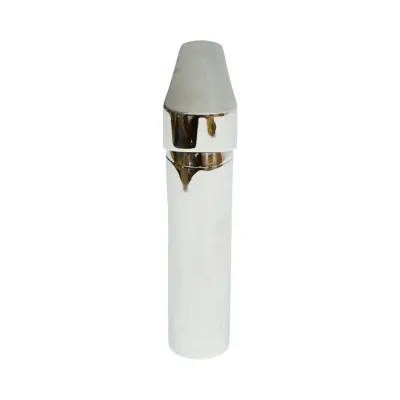 Baterie lavoar baie Premium din cupru, design rotund, monocomanda, crom lucios, furtunuri incluse - imagine 4