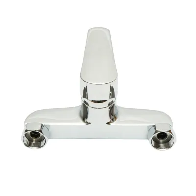 Baterie cada dus baie Premium din cupru, monocomanda, montaj perete, crom lucios - imagine 5