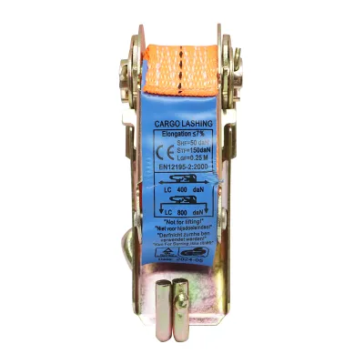 Chinga ancorare marfa 5mx25mm 800Kg (clichet simplu) Breckner Germany - imagine 3