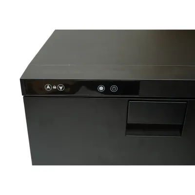 Frigider camion incorporabil 20L cu compresor 45W, afisaj LED digital, negru 565x440x260mm - imagine 11