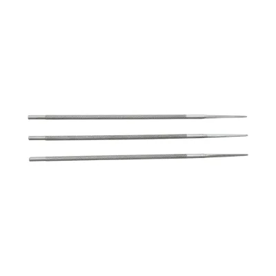 Set 3 pile rotunde ascutit lant drujba 5.5x200mm 7/32 inch - imagine 3