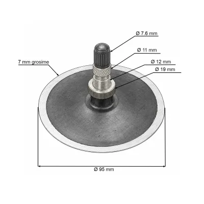 Valva aplicata camera de aer TR218A Premium Breckner Germany - imagine 5