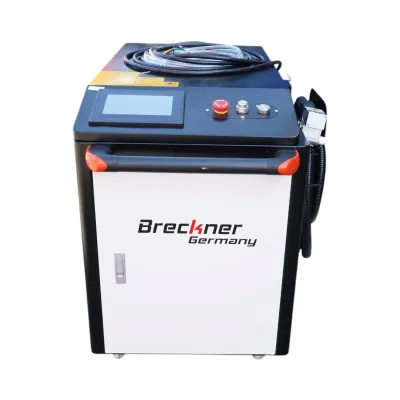 Masina de curatat rugina cu fibra laser 1500W, 220V, latime curatare 0-300mm, racire cu apa, Touch Screen profesional Breckner Germany - imagine 4