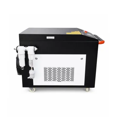 Masina de curatat rugina cu fibra laser 1500W, 220V, latime curatare 0-300mm, racire cu apa, Touch Screen profesional Breckner Germany - imagine 5