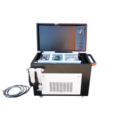 Masina de curatat rugina cu fibra laser 1500W, 220V, latime curatare 0-300mm, racire cu apa, Touch Screen profesional Breckner Germany - imagine 9
