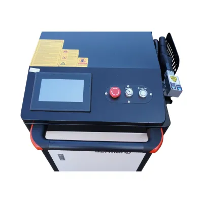 Masina de curatat rugina cu fibra laser 1500W, 220V, latime curatare 0-300mm, racire cu apa, Touch Screen profesional Breckner Germany - imagine 8