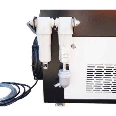 Masina de curatat rugina cu fibra laser 1500W, 220V, latime curatare 0-300mm, racire cu apa, Touch Screen profesional Breckner Germany - imagine 13