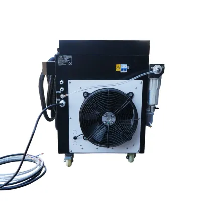 Masina de curatat rugina cu fibra laser 1500W, 220V, latime curatare 0-300mm, racire cu apa, Touch Screen profesional Breckner Germany - imagine 6