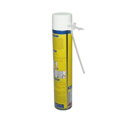 Spuma poliuretanica PU alba rapida pentru montaj, etansare si izolare cu aplicare manuala 750ml - imagine 4
