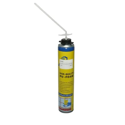 Spuma poliuretanica PU roz rezistenta la foc B2 pentru instalatii electrice cu aplicare manuala sau pistol 750ml - imagine 3